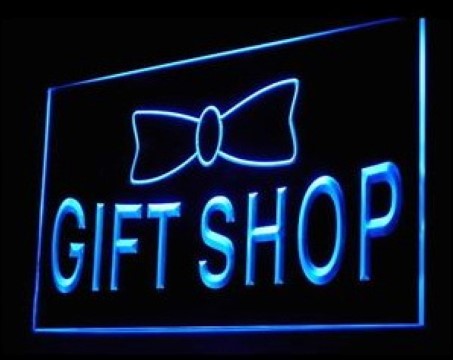 Gift Shop Souvenir LED Neon Sign